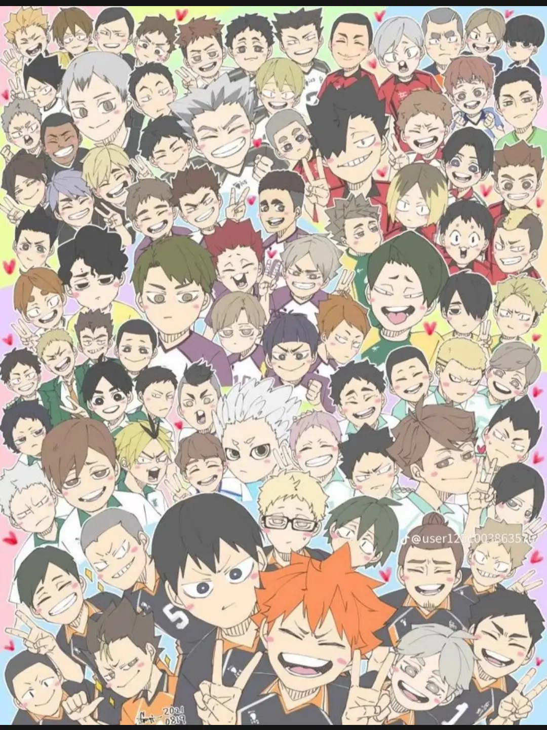 ILoveHaikyu.SUI의 HQキャラがヤンキーに！？(烏野)