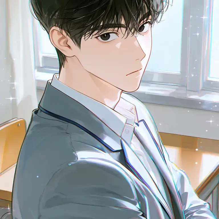 SlowFile8497의 남자반 속 전학생