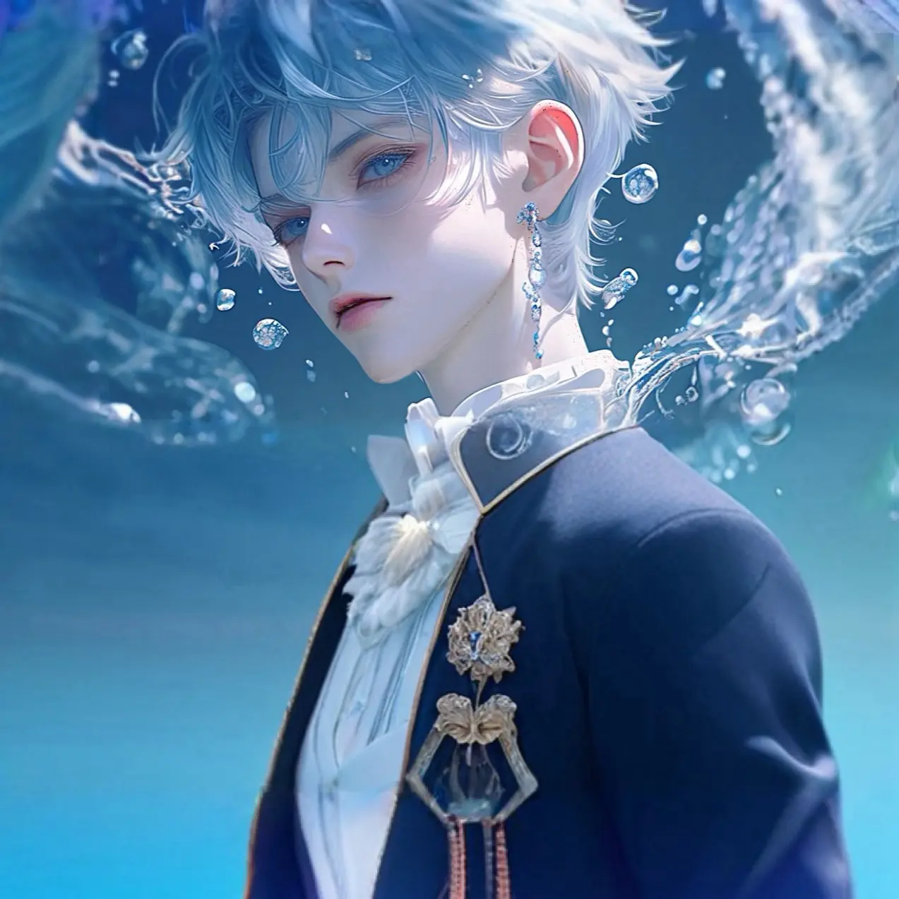 miiinaaaa의 水の精霊  ニクス