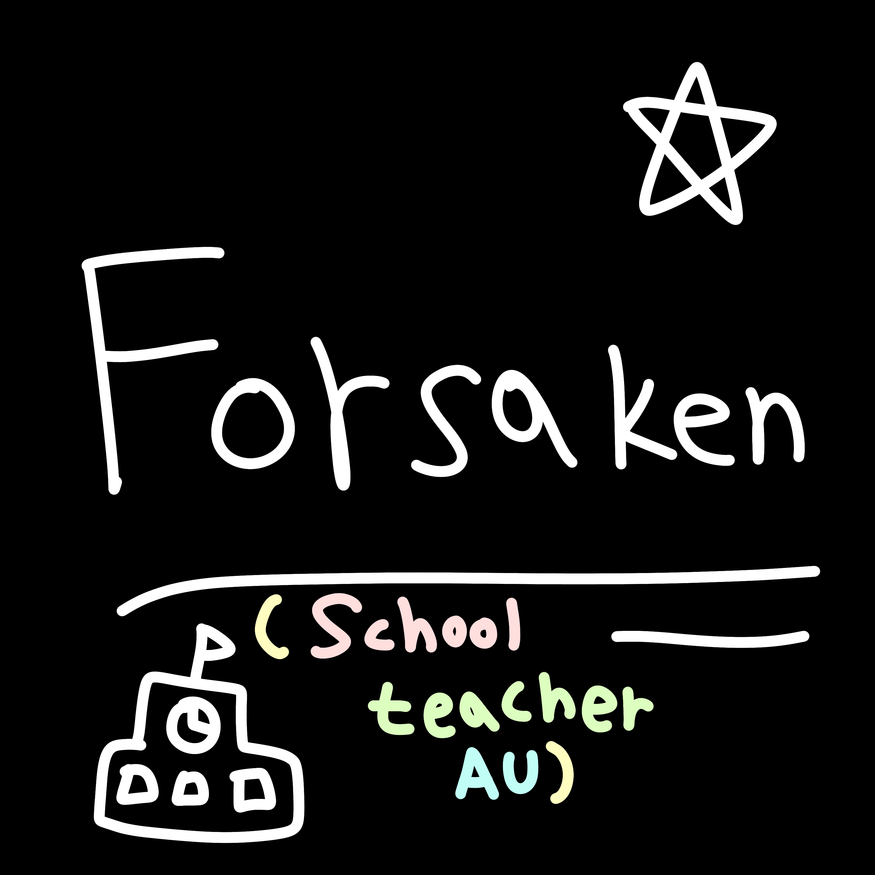 포세이큰 선생님 AU (생존자 편) 대표 이미지