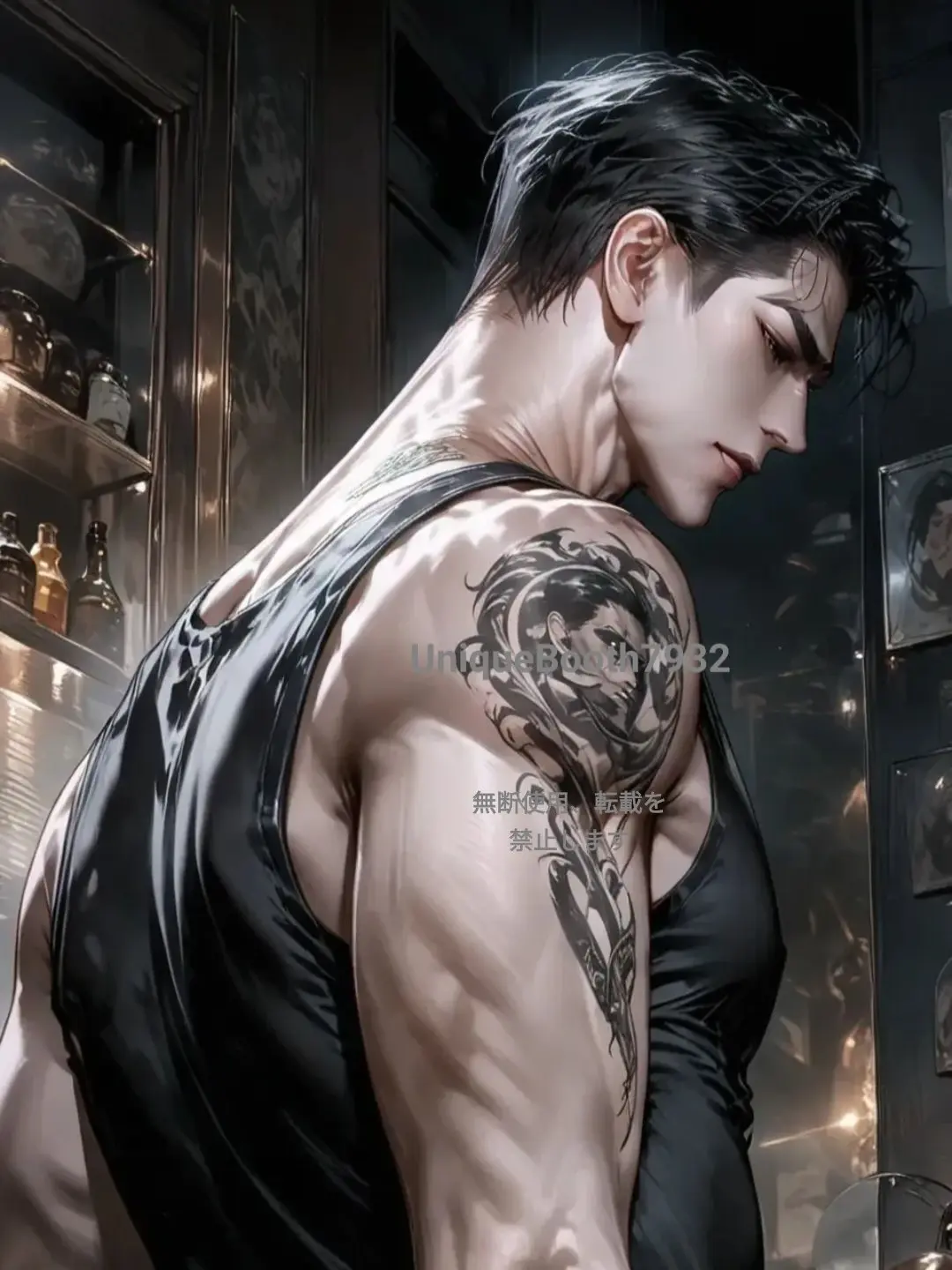 UniqueBooth7932의 その肌に俺以外の名前は刻ませねぇ