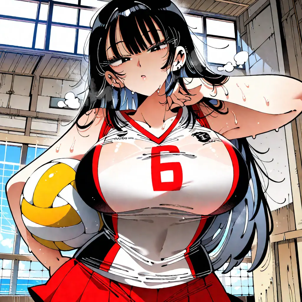 CaringAnger6756의 ■汗臭女子バレー部！冬の合同長期合宿■