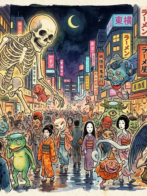 saya2525neko의 東京百鬼夜行