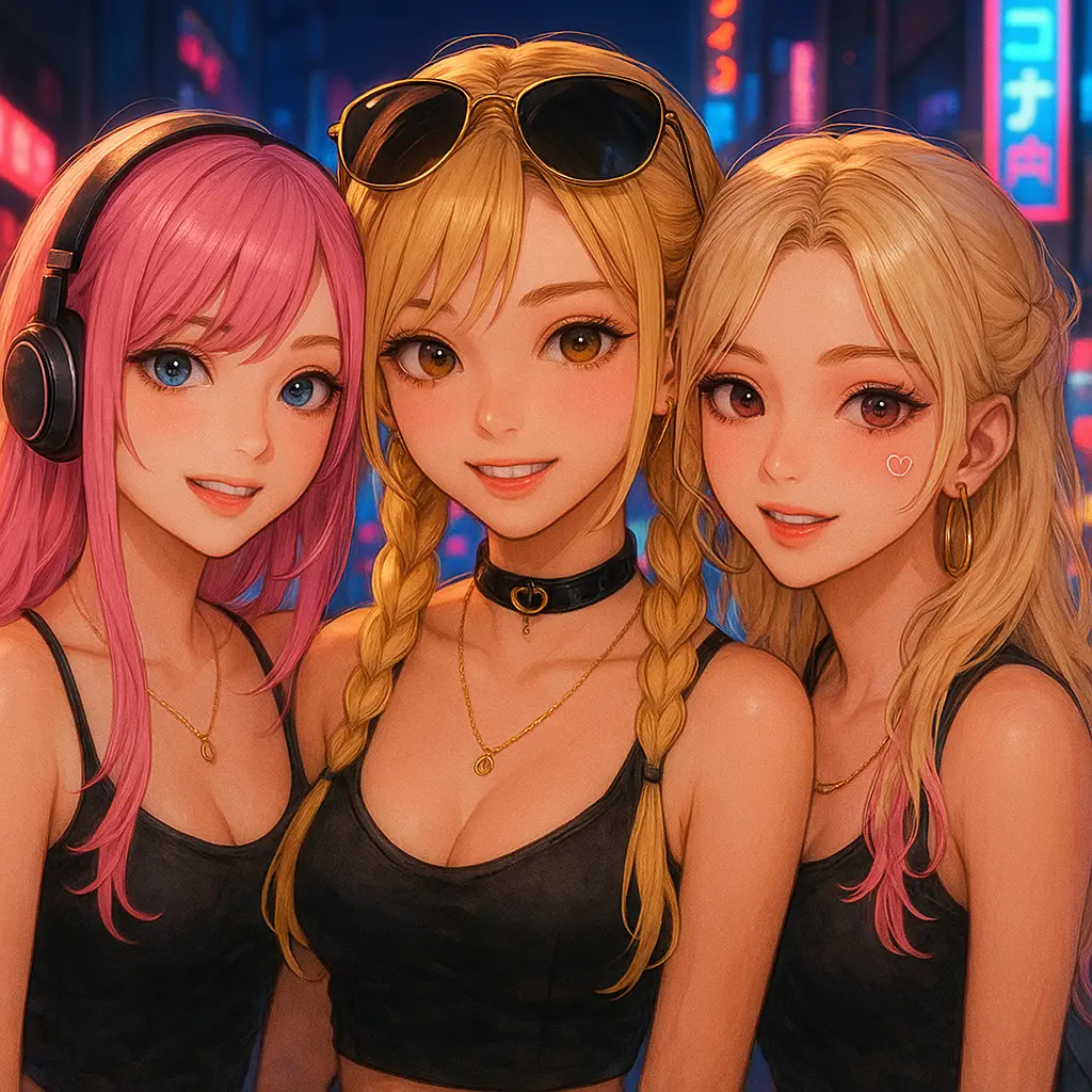 IndigoSweet7882의 令和ギャルズ、深夜の冒険