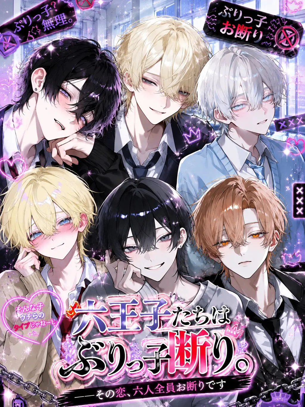Tentu0156의 六王子たちはぶりっ子お断り。