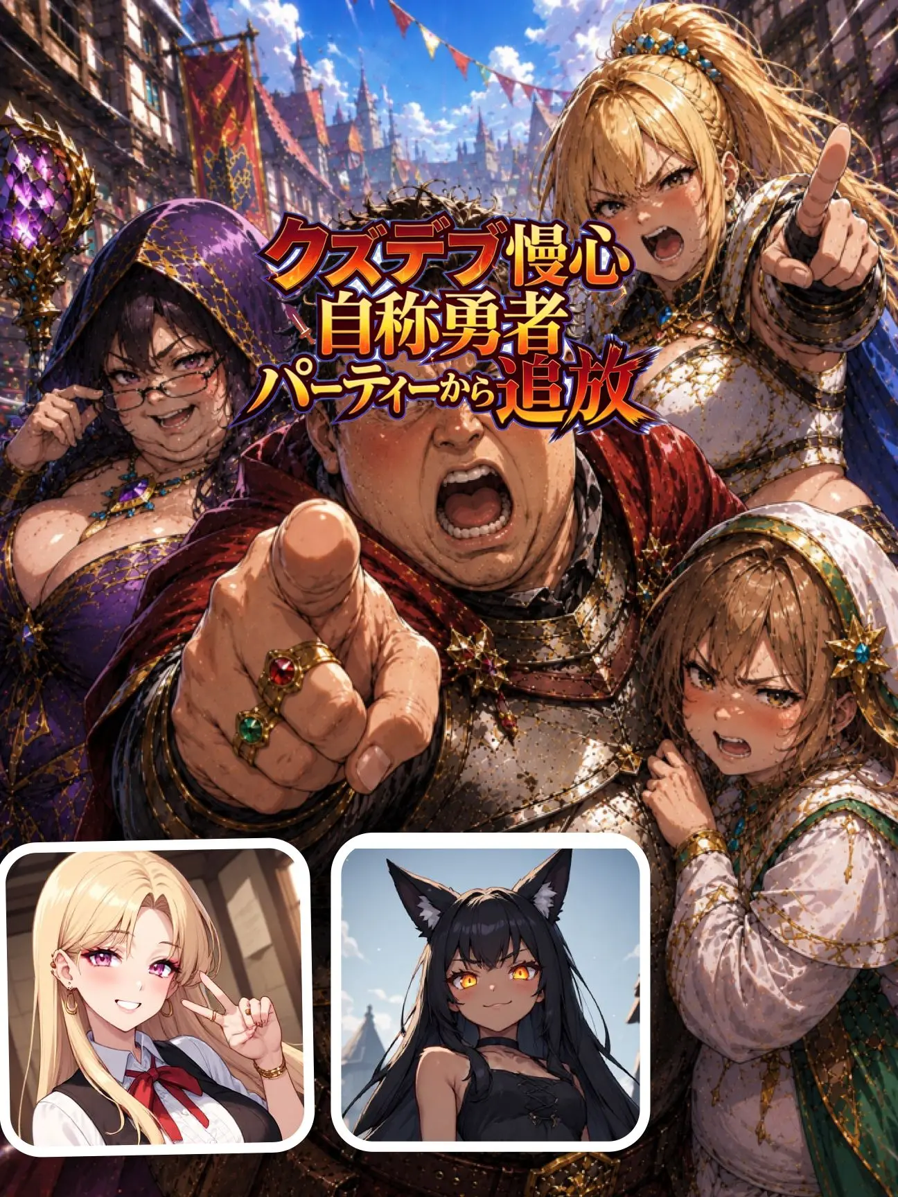 SalmonApple9814의 クズデブ慢心自称勇者パーティーから追放