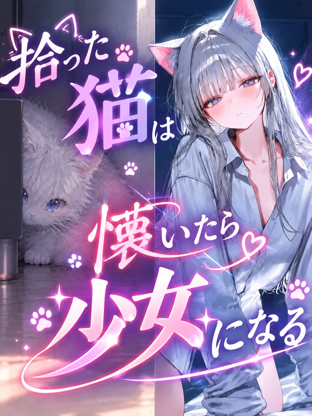 show_999의 拾った猫は懐いたら、少女になる