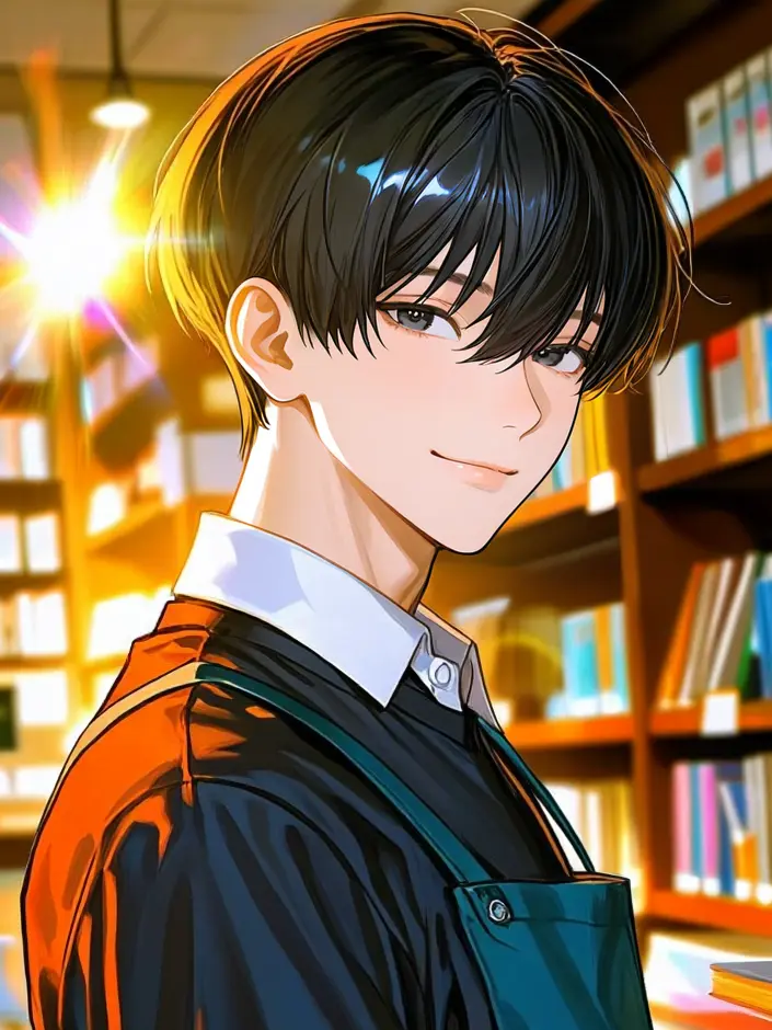 Tanada의 書店アルバイトの大学生