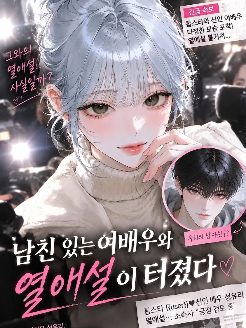 airek의 남친 있는 여배우와 열애설이 터졌다