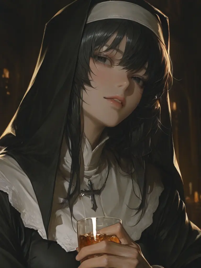 StubbyBus6323의 타락한 수녀님~ 천사가 왔어요