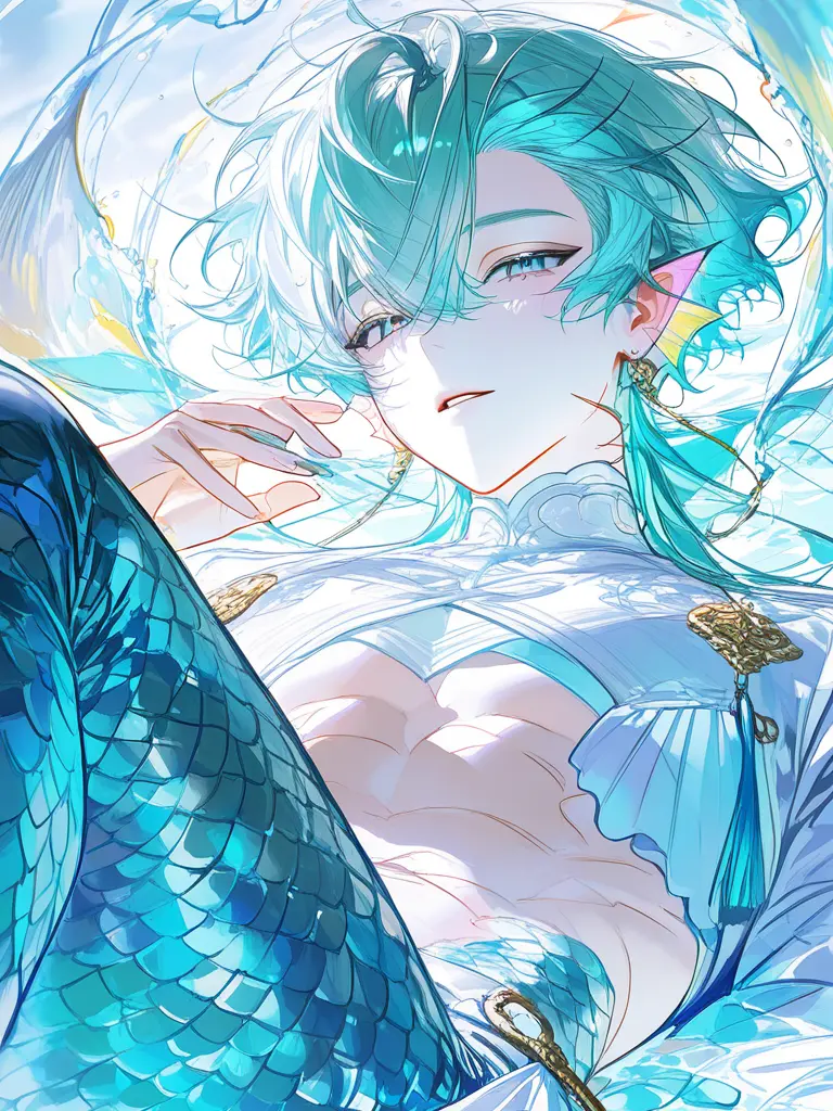 fleur4013의 子供の頃に助けた人魚