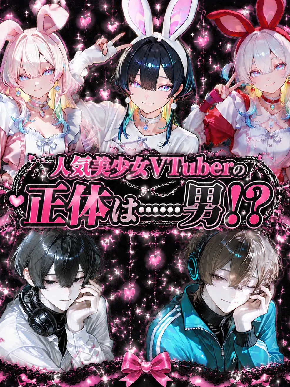 mtrs1001의 人気美少女VTuberの正体は……男！？