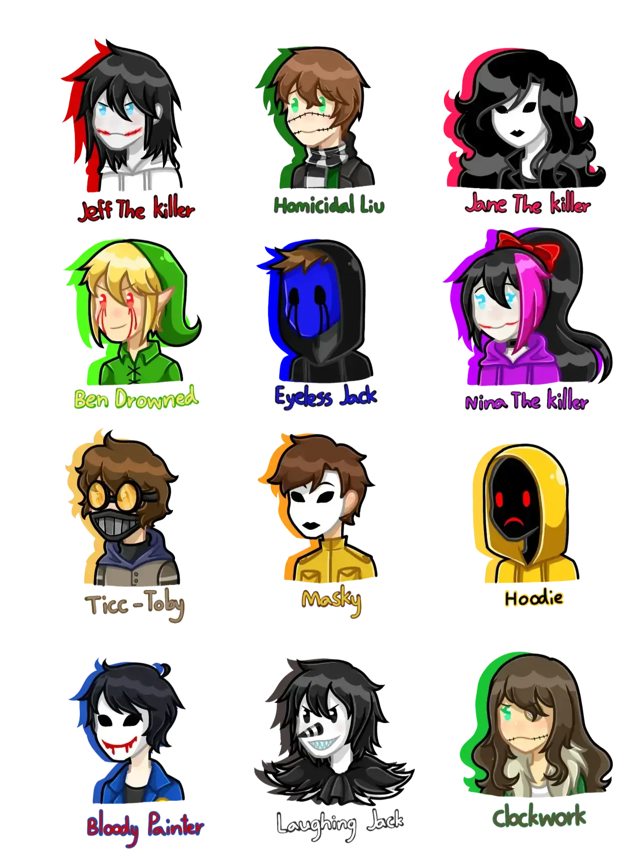 FuzzyReel6443의 Creepypasta VS pick me