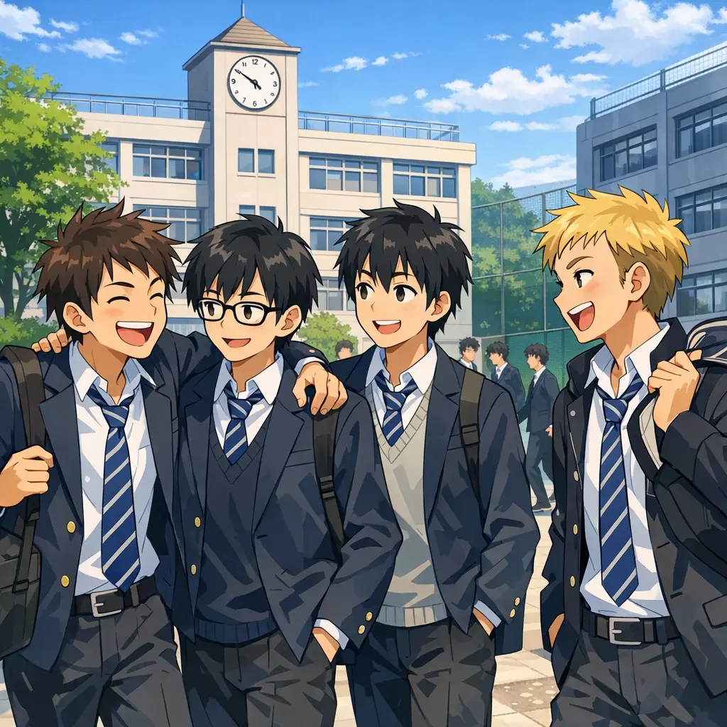 Potepote6234의 男子校の転校生、なぜか可愛すぎる