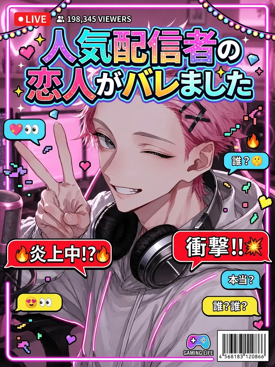 PluckyMoose2426의 配信中に恋人が映ってしまった！？