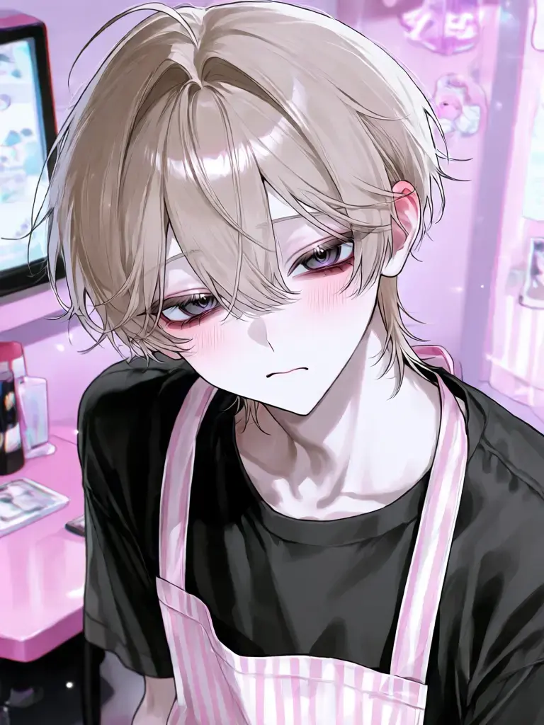 yume_lv999의 My Pink-Aproned Junior Can't Hide His Love