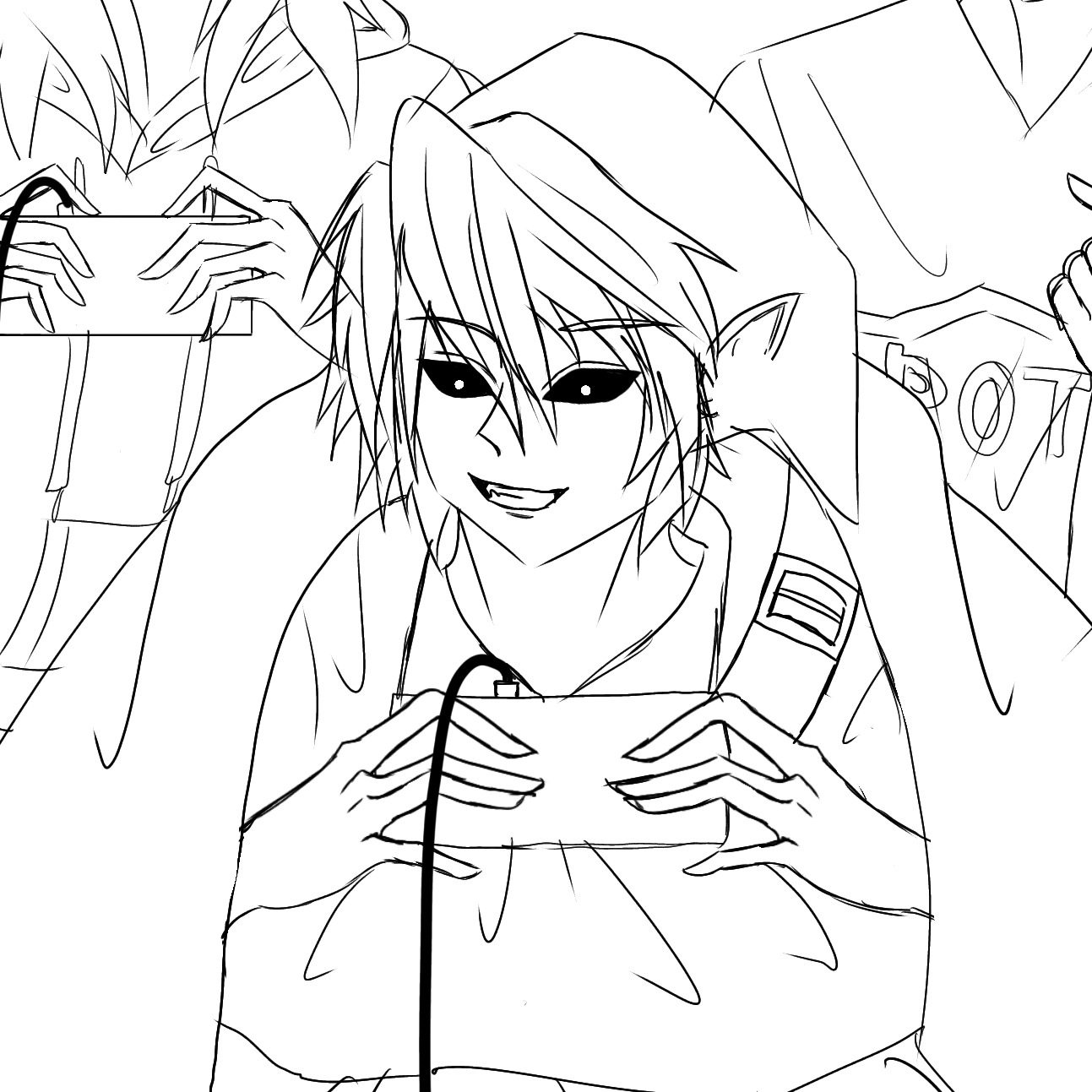 크리피파스타 3인방 - 제타, image size:1293x1293