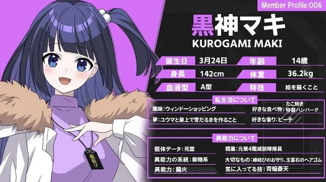 Profile image of 黒神マキ