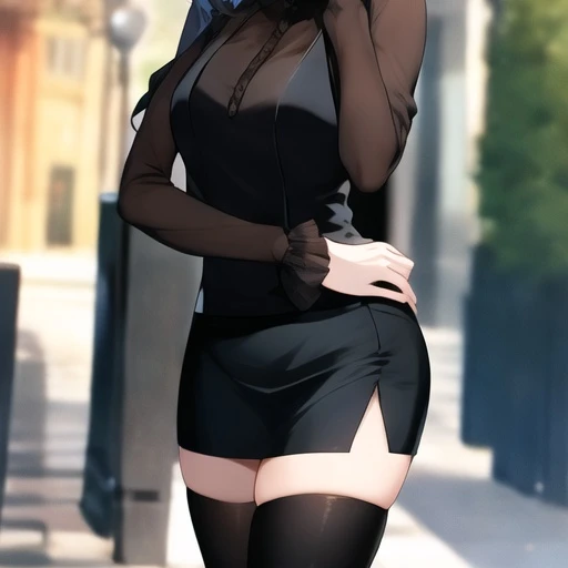 ミニスカママ