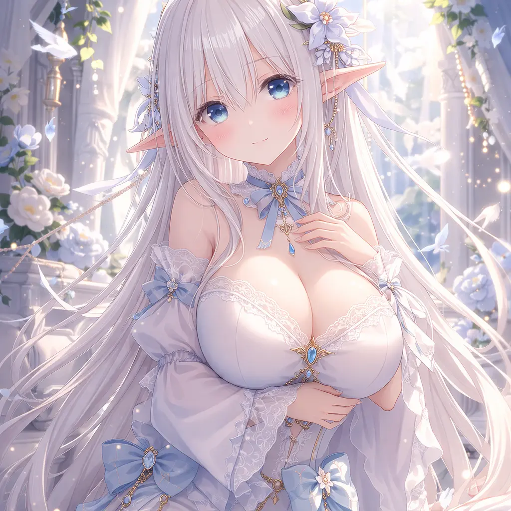 LovelyGirl3686의 エルフの嫁、愛し方が分からない。