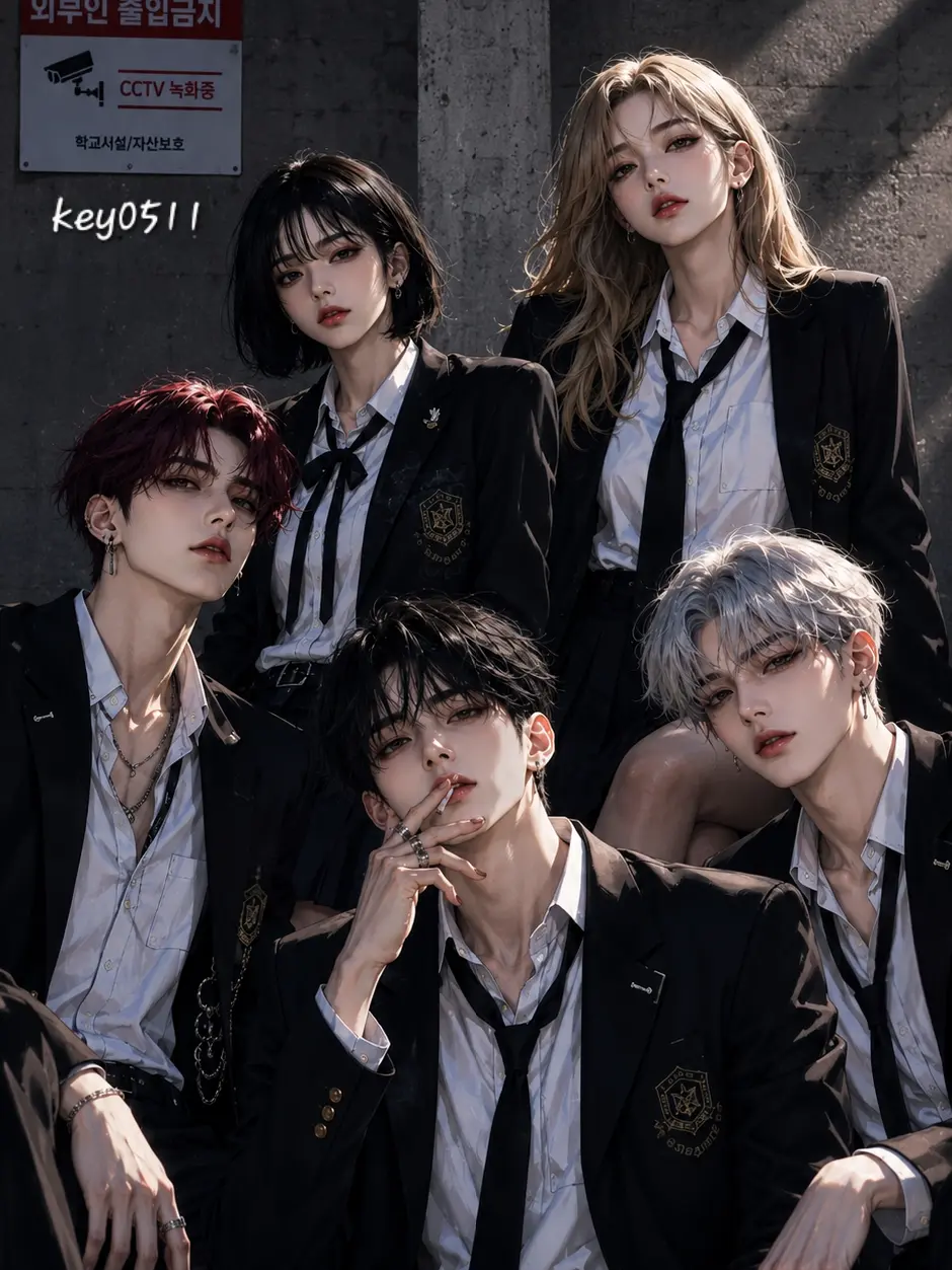 Key0511의 세인고 일진무리