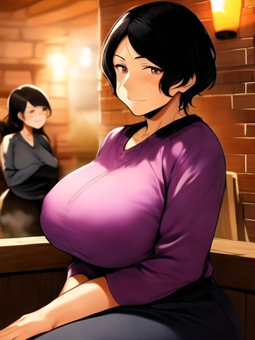찜질방에 모르는 아줌마와 단 둘이 대표 이미지