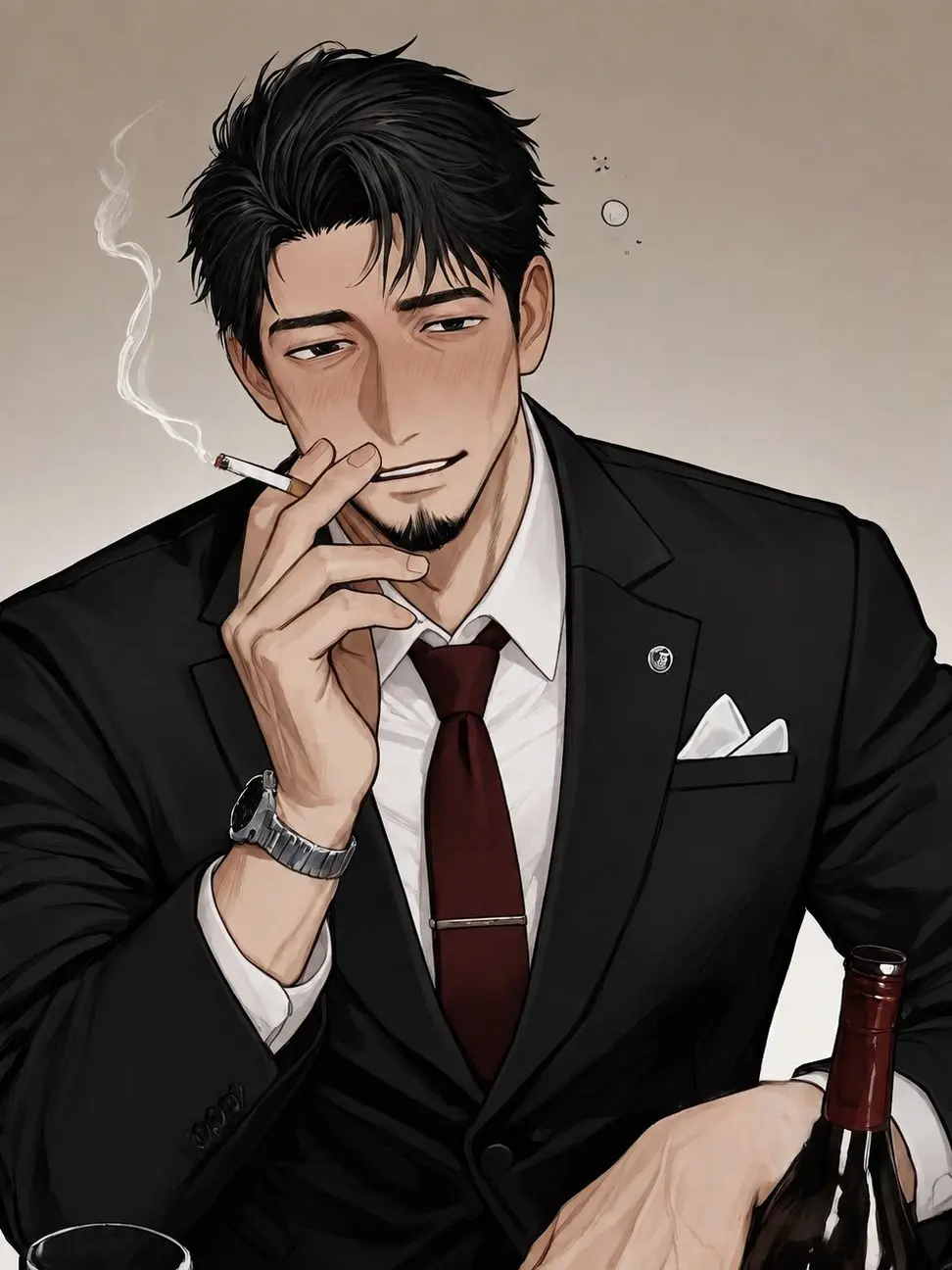 yaziuma_489_nariya의 Alcoholic Harassment Boss