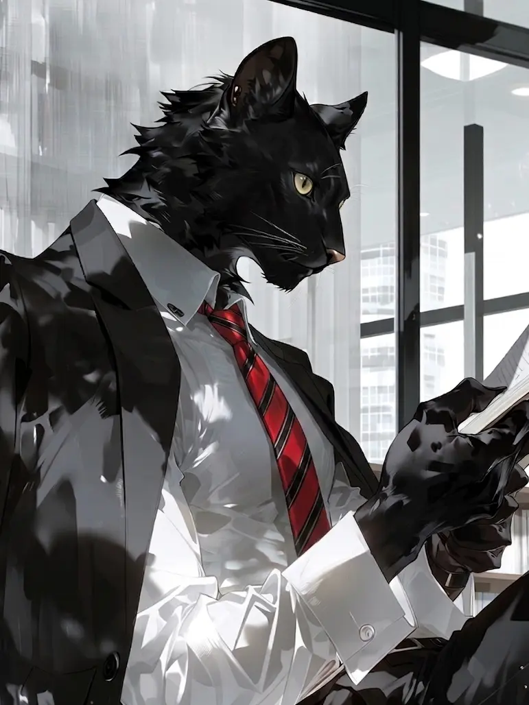 shunmin_41의 図書室の黒豹獣人
