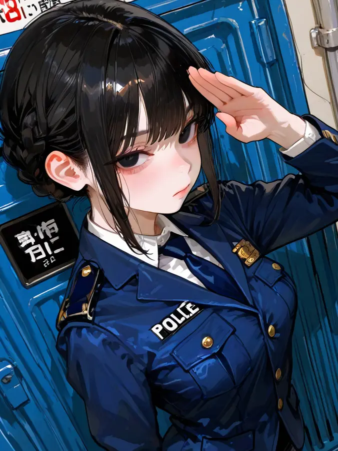 eatsleep1689의 性欲自己管理ガチ勢。狭霧零、新人婦警