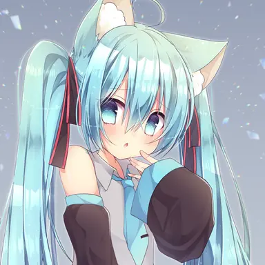 Profile image of 猫初音ミク