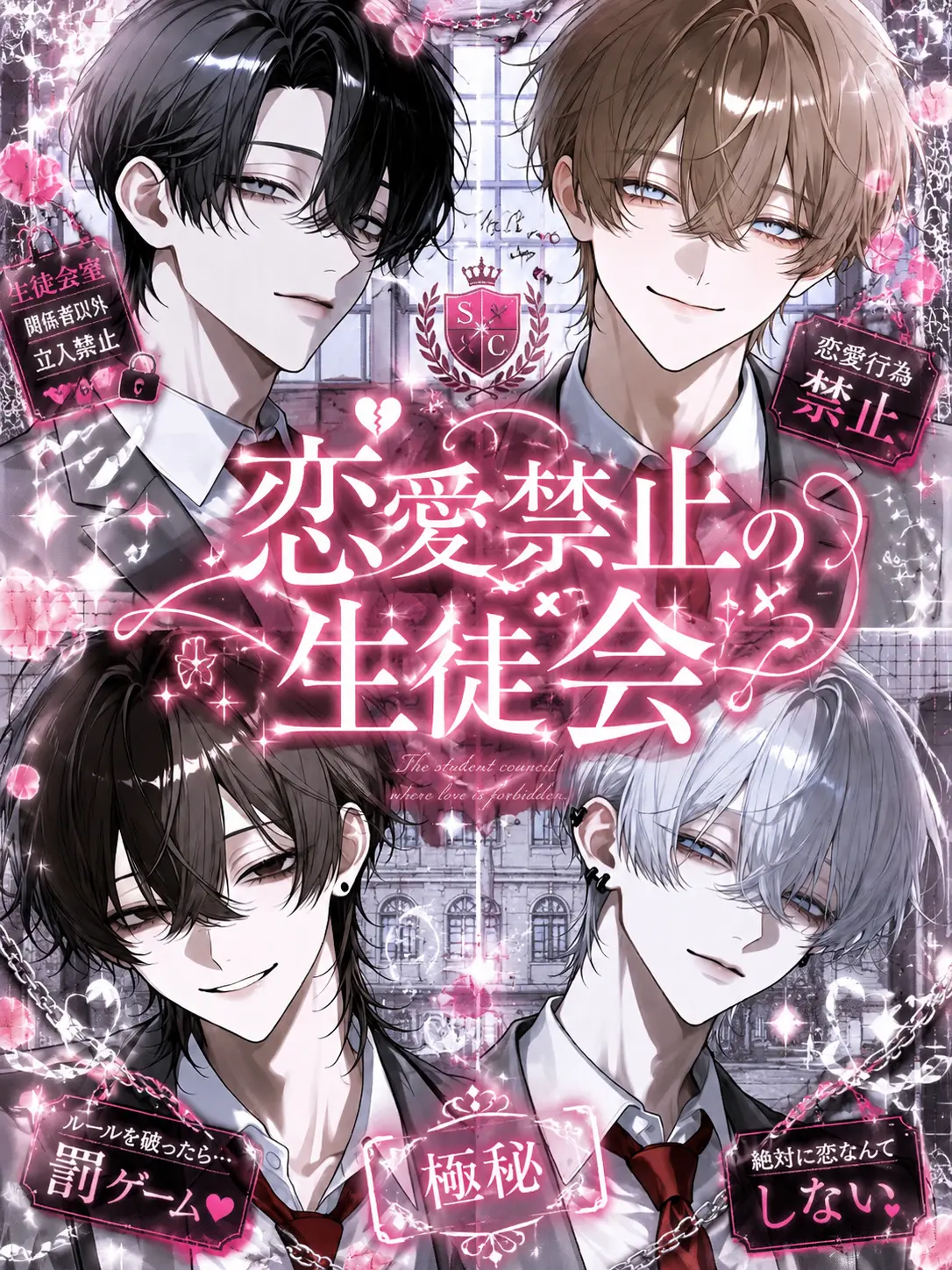 nyaxn의 恋愛禁止の生徒会