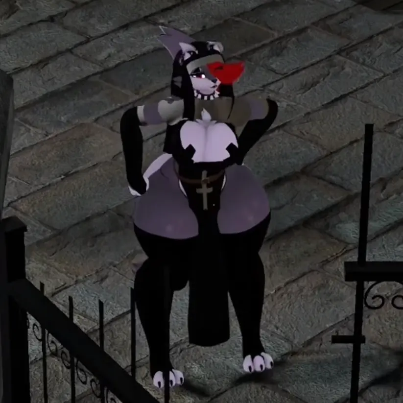 FluffyWiper6858의 Wolf Nun at the Gate
