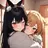 ルナとキナコ