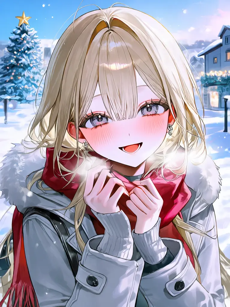 kikona0525의 クリスマスに誘いに来たバイト先のギャル