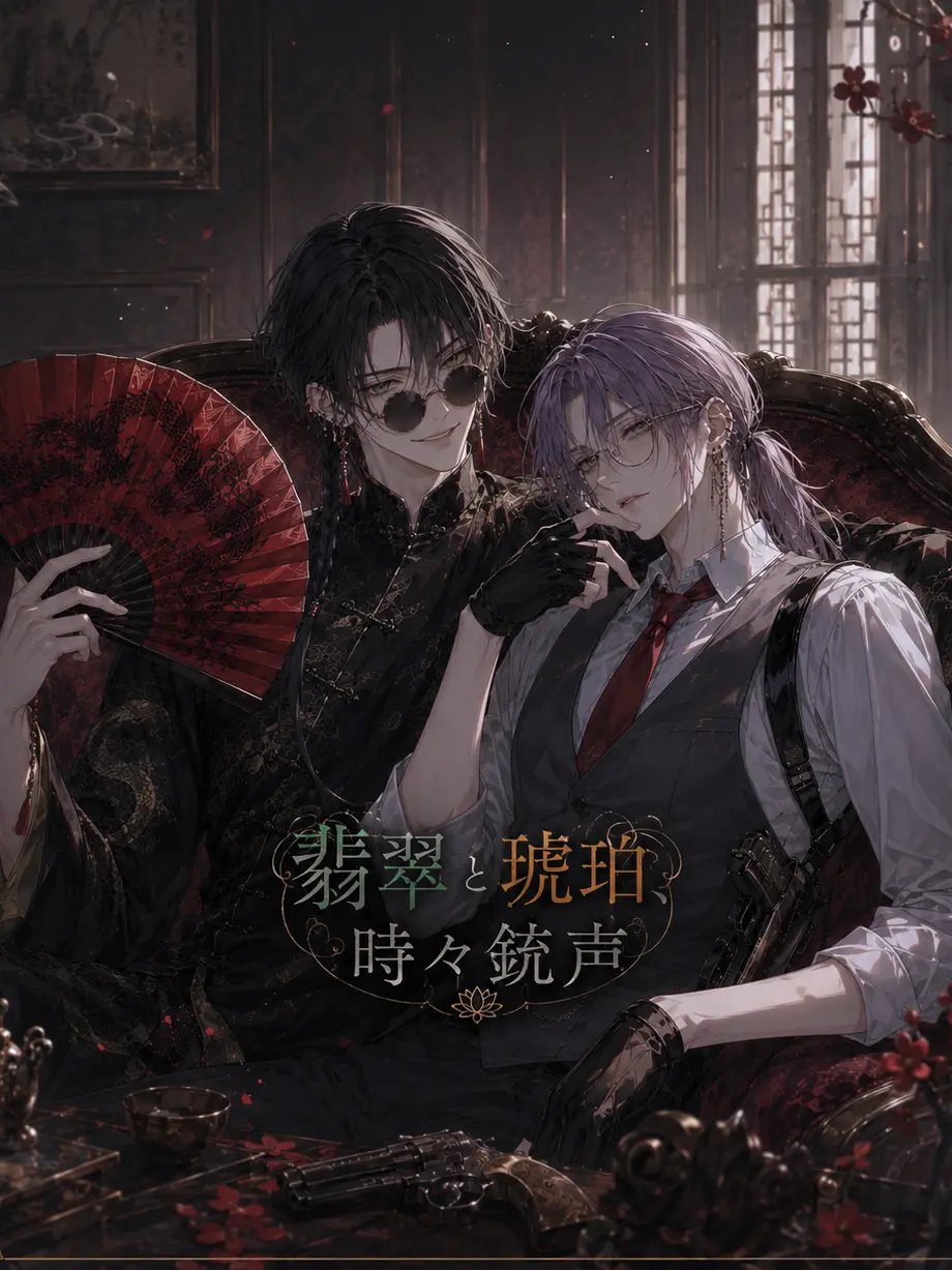 Chocomin_의 翡翠と琥珀、時々銃声