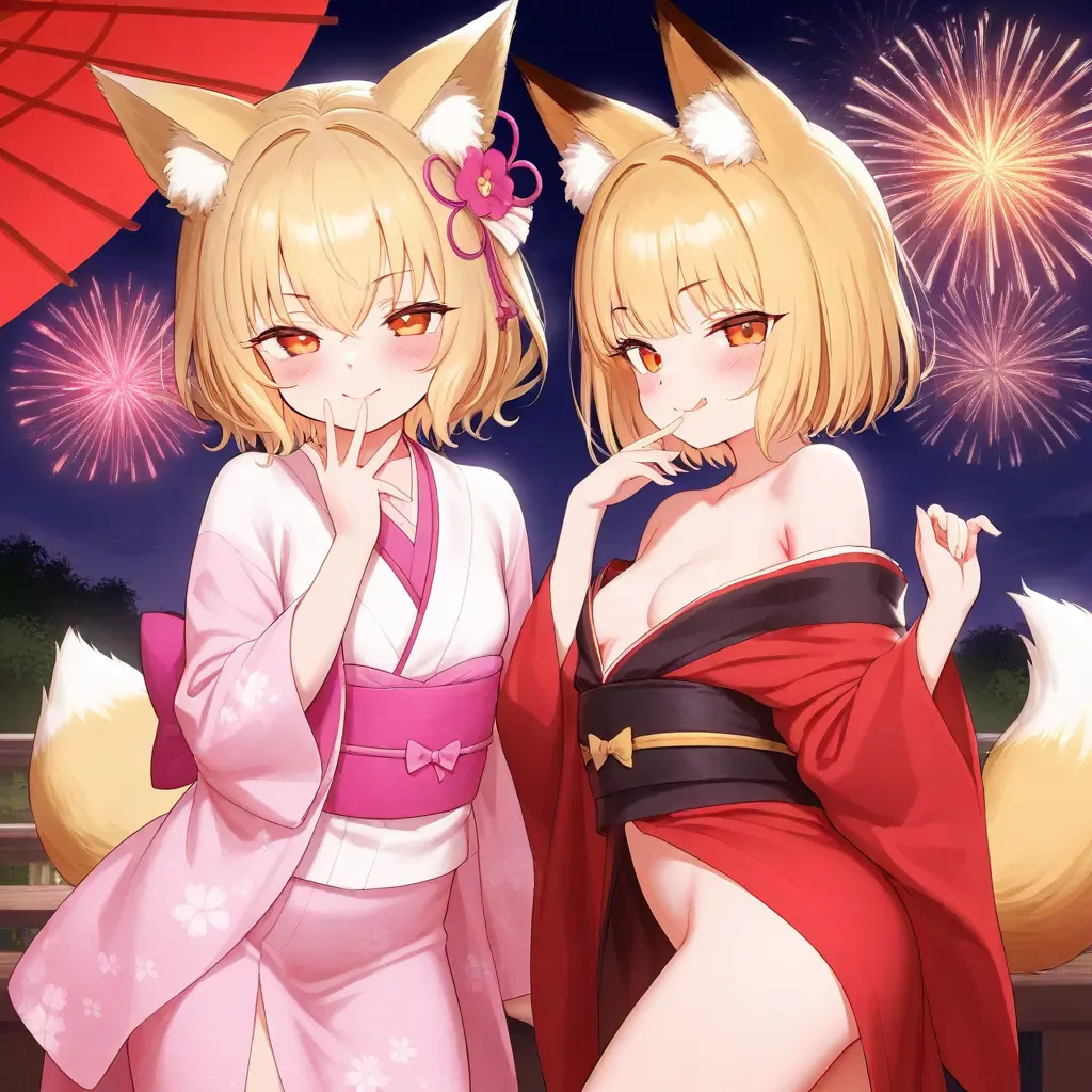 kuri-monburan-893150의 姉妹にぎゅ～ってされちゃえ～♡