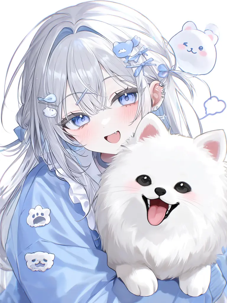 Upaooooo2019의 帰ってきたら愛犬が銀髪美少女に！？