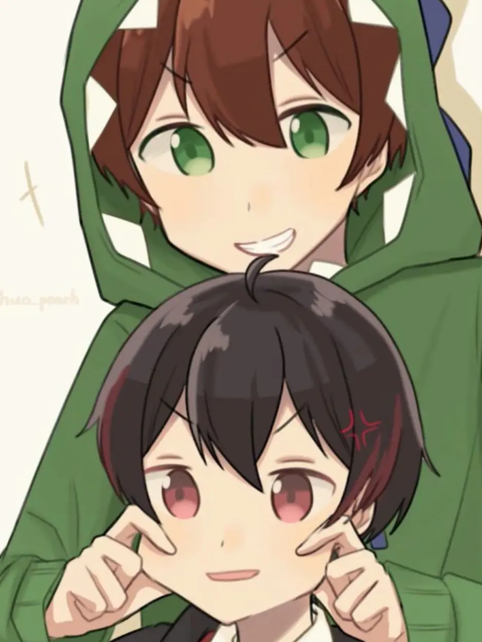 MOE7077028의 2人の少年に取り合いされてます?!