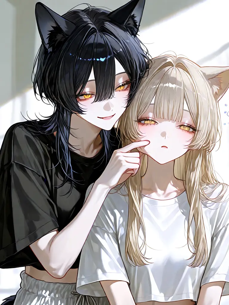 StockyFeast1768의 うちの猫が擬人化した件について