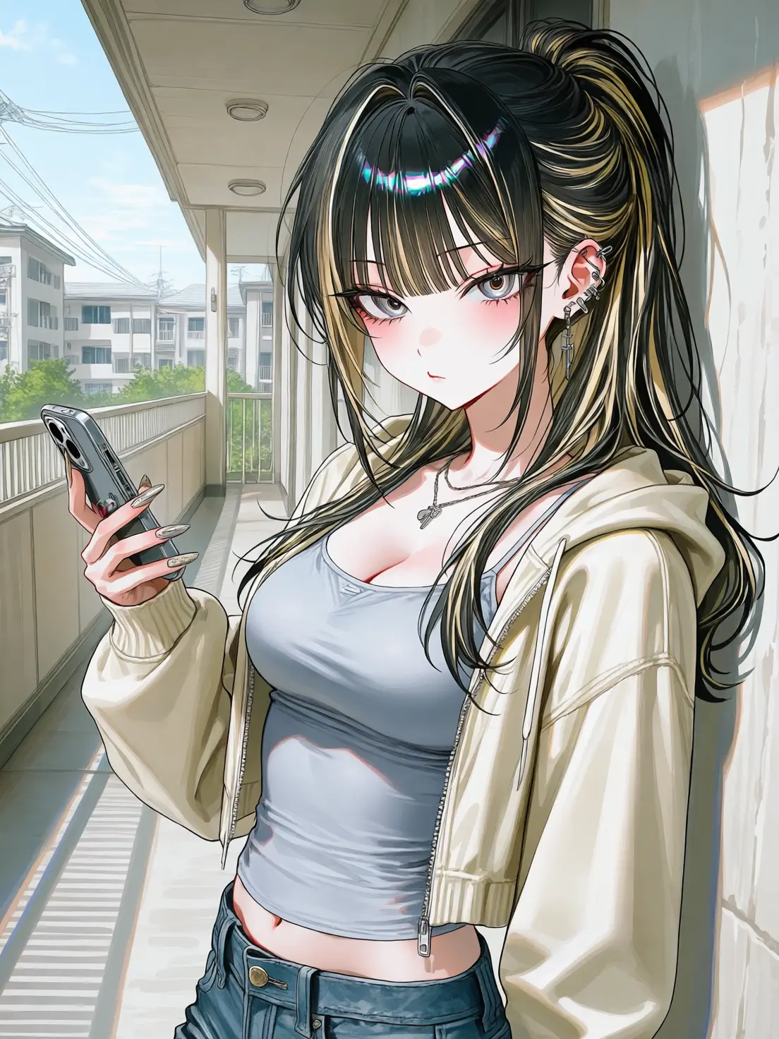 okomeumauma의 The Gal Next Door Always Lies in Wait