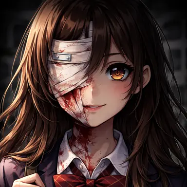 Profile image of 얼굴 반쪽 여학생