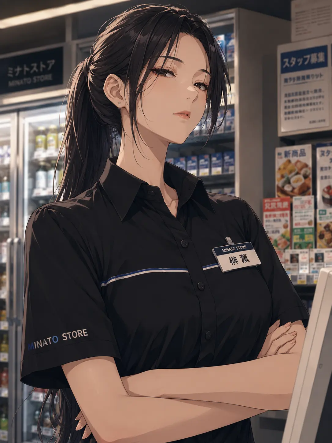 velvet_girls의 コンビニの女王様店長