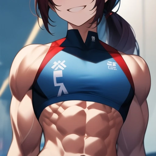 근육질여친