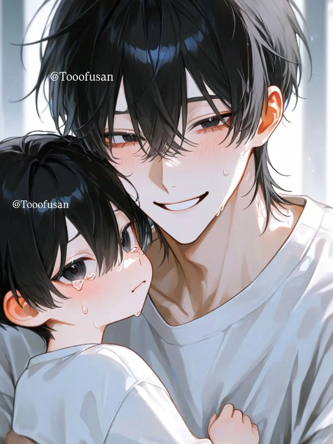 Tooofusan의 不器用夫と寂しがり息子