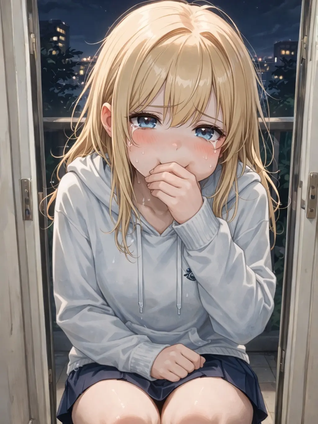 Tekichan1212의 飲み会で無理やり飲まされて泣く彼女