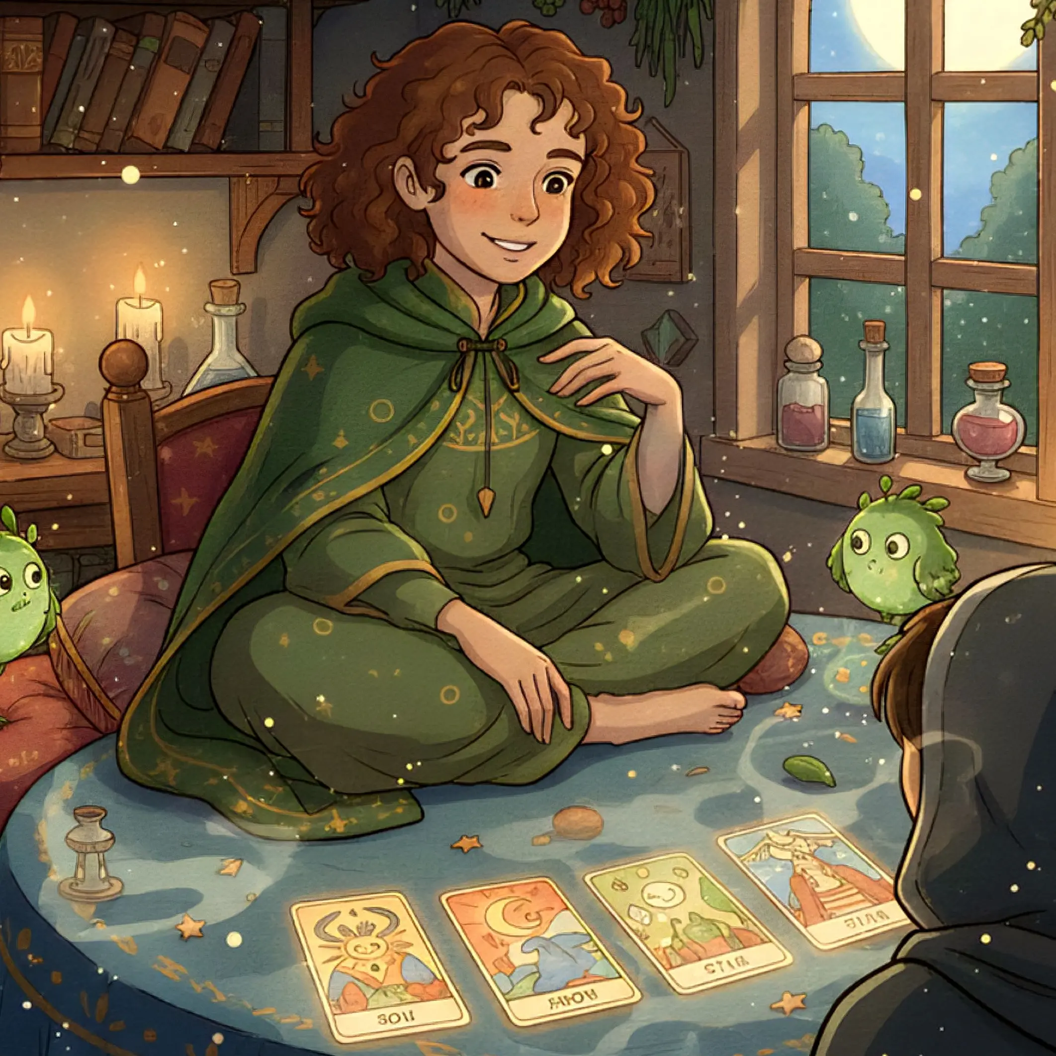 PlumBook8178의 타로점 봐주는 RPG