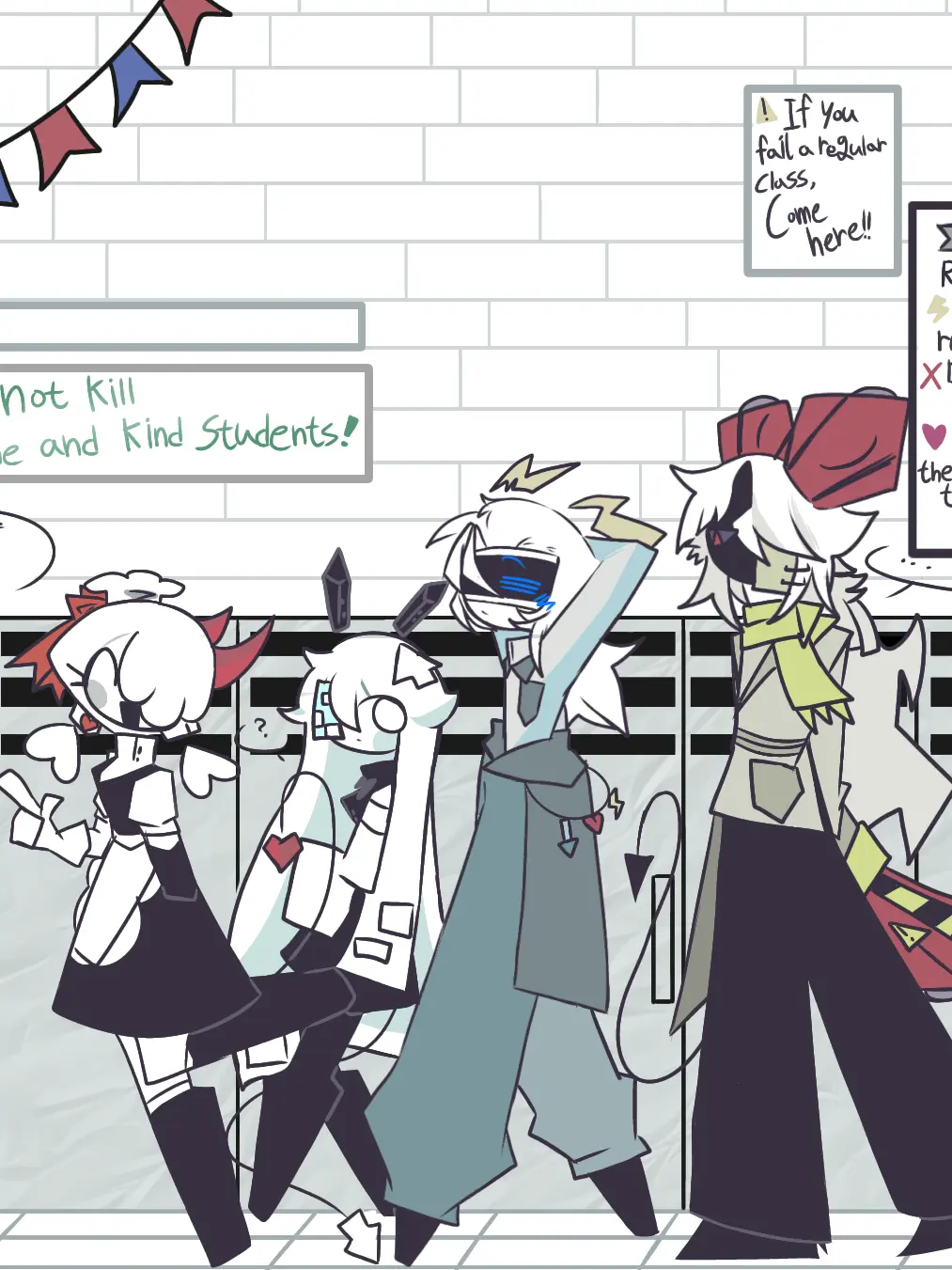 Yuwol_-의 Remedial & After-School Classes AU