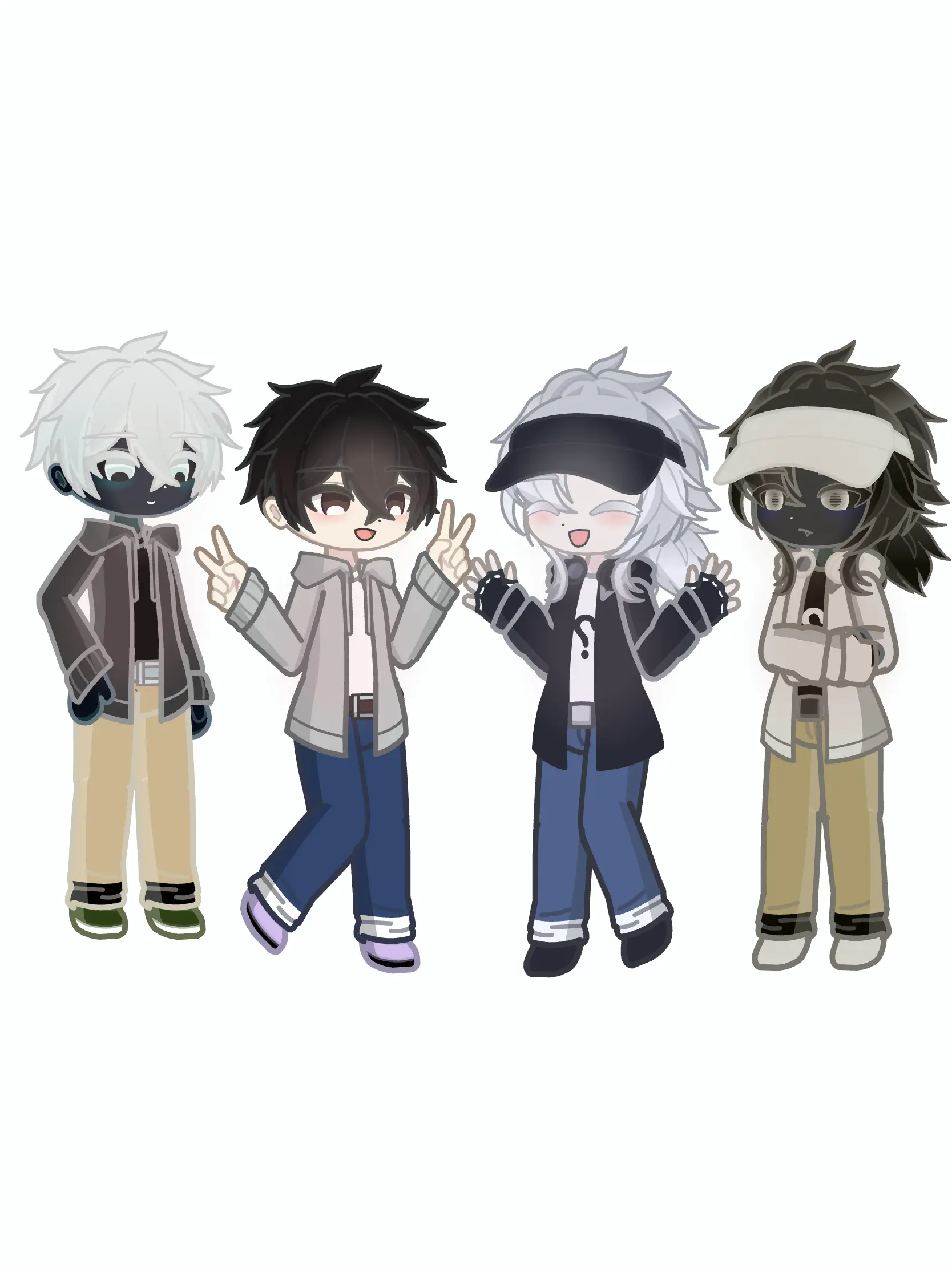 Karaageeeeeeeee의 反転が2種類できたので会話させた✌️