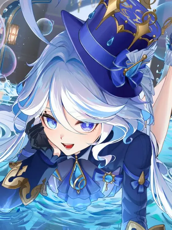 unagi0739의 罰ゲームを受けるフリーナ(フリ虐)