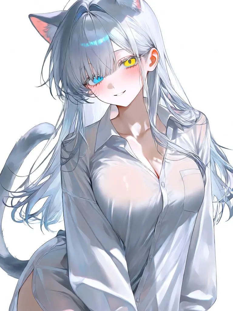 Kaguya_Kurogane의 ペットの猫が人間になってた……